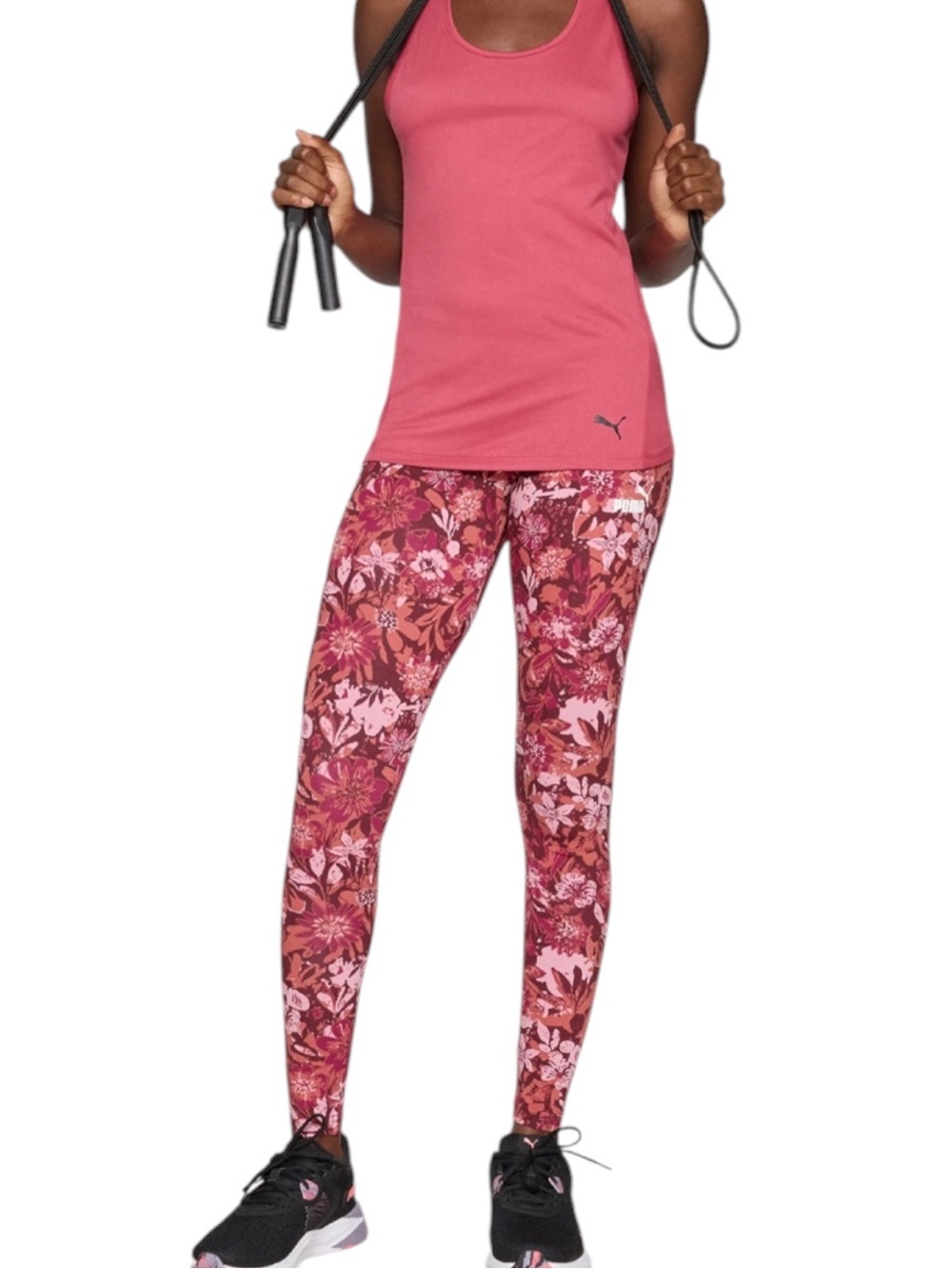 PUMA ESS Nature 2.0 AOP Women’s Leggings SZ MED NWTS!!